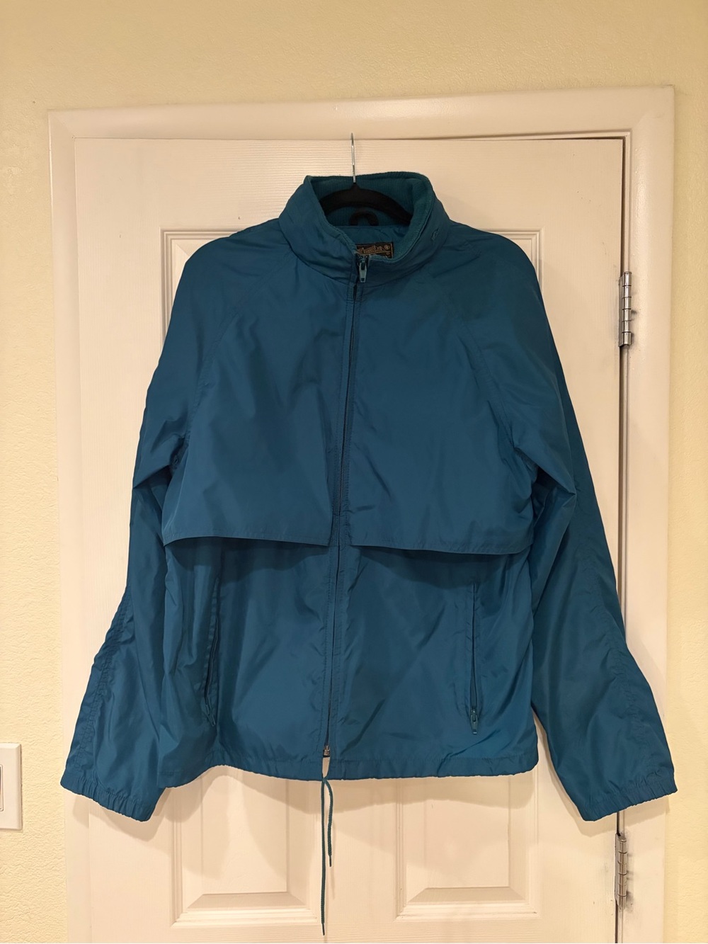 Eddie Bauer Teal Blue Lightweight Trench Jacket